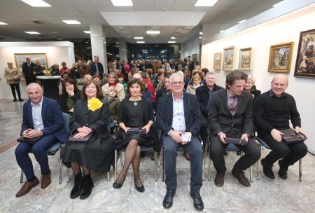 IGOR GORNIK IN OTVORITEV RAZSTAVE 30 FOTO LJUBO VUKELIČ